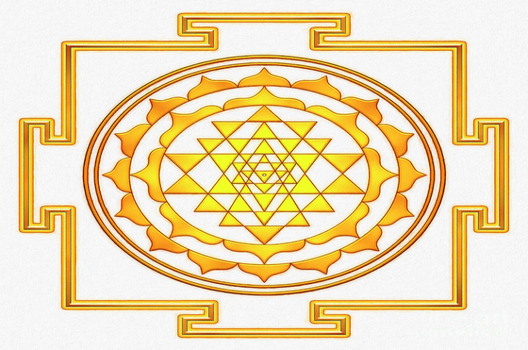 Effective Mahalakshmi Shri Yantra o Attract Wealth & Prosperity-InstaAstro