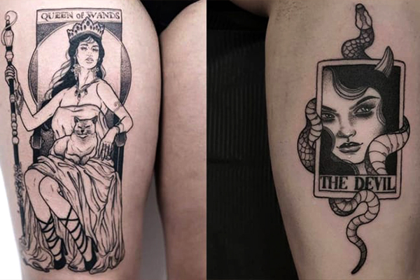 Is it bad to get tarot cards tattoo