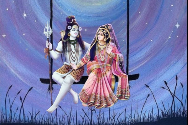 Lord Shiva and mata parvati