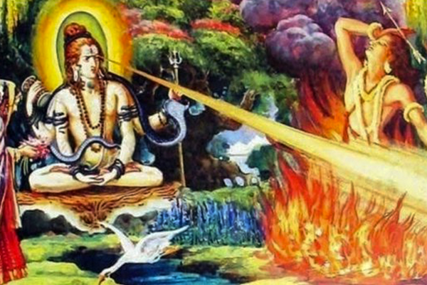 भगवान शिव और कामदेव