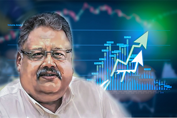 Rakesh jhunjhunwala , stock graph
