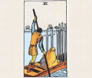 Tarot Card of the Week Six of Swords