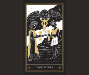 Two Of Cups card