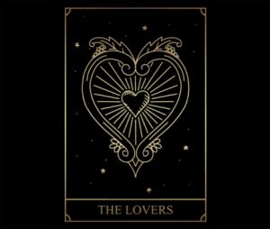 The Lovers card