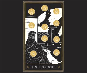 Ten Of Pentacles card