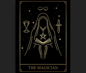 The Magician card