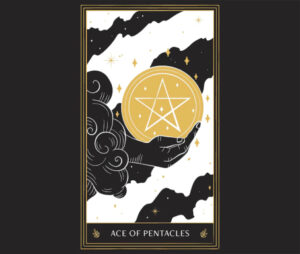 Ace of Pentacles card