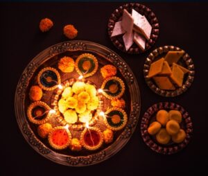 sweets on diwali festival