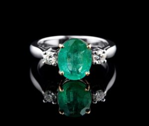 Virgo lucky stone Green Emerald