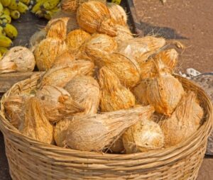 Coconut In Basket