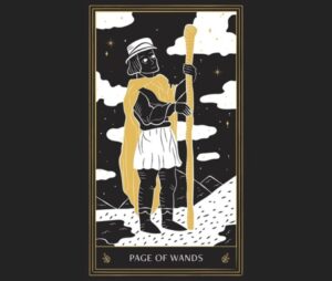 Tarot card Page of Wands
