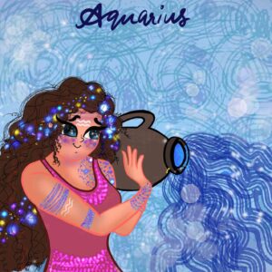 Aquarius Sign Girl