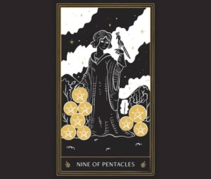 Tarot Card of the Week Nine of Pentacles 