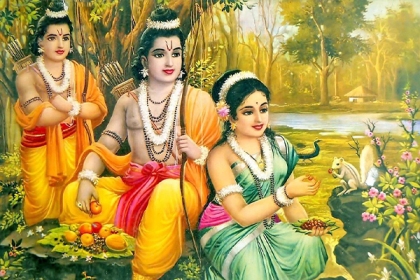 Ram, Laxman And Sita
