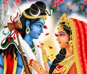 Lord Shiva And Mata Parvati