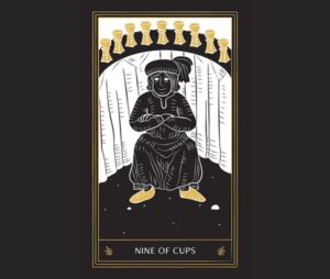Nines of Cups Tarot Card