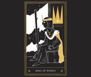 King Of Wands Card