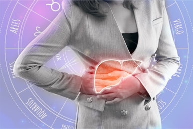 astrological causes behind liver disease