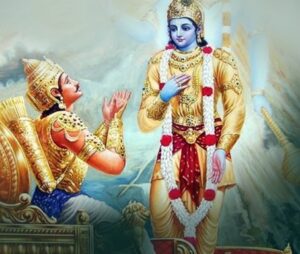 Shri Krishna And Yudhister