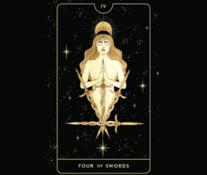 Four of Swords Tarot Card