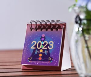 astrology-themed calendar