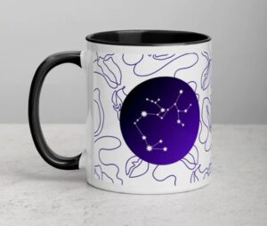 astrology-themed mug