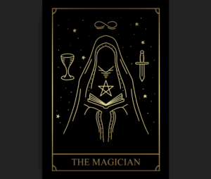 The magician Tarot Card