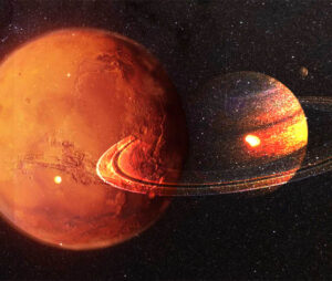Mars And Saturn