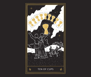 10 of Cups Tarot Card