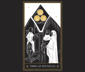 three of pentacles