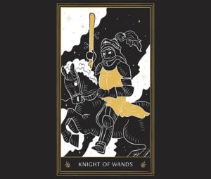 Knight of Wands Tarot Card