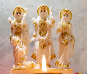 Ram, Laxman, Sita And Hanuman