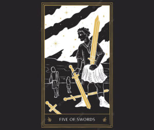Five of Swords Tarot Card