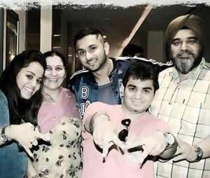 Honey Singh with family