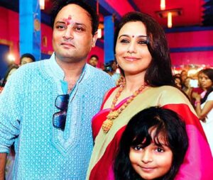 Rani Mukerji with Family