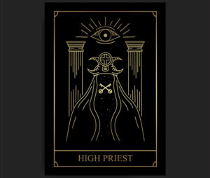 High Priest Tarot Card