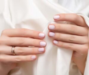 White Color Nails