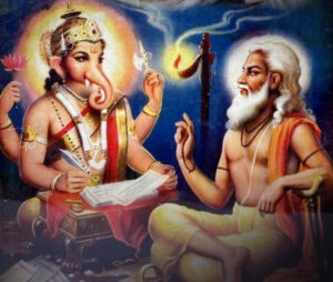 Ganesha and Ved Vyasa