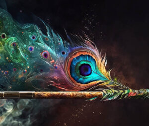 Peacock Feather in Dream