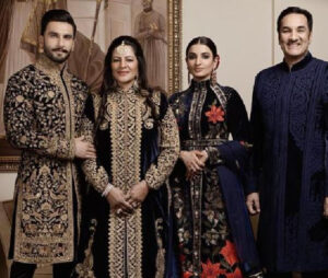 Ranveer Singh with family