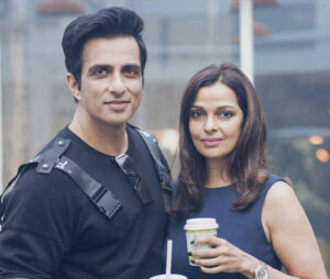 Sonu Sood and his wife
