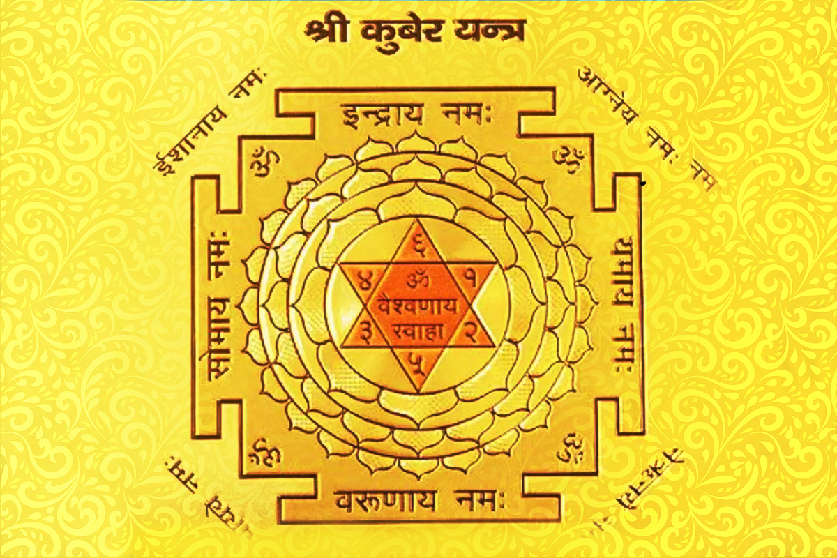 Keep Those Nine Coins in Your Locker: Draw Kuber Yantra and 272025 222426  232821 | PDF | Mantra | Indian Religions