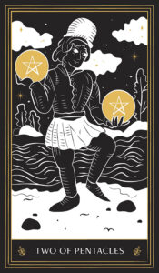 Two of Pentacles Tarot Card
