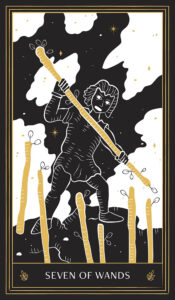 Seven of Wands 