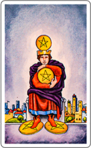 Four of Pentacles  tarot card