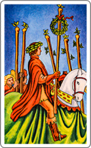 Six of Wands tarot card