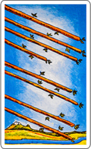 Eight of Wands 