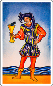 Page of Cups  card 