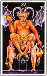 The-Devil tarot card