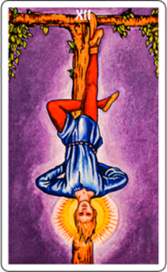 The-Hanged-Man tarot card